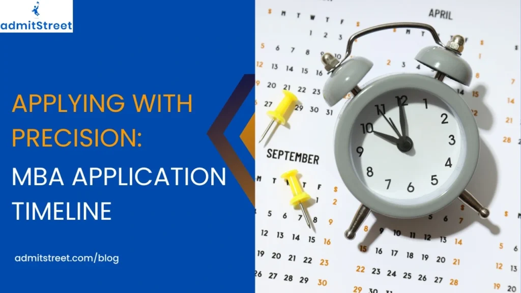 MBA application timeline