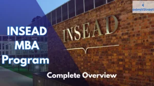 INSEAD MBA Program