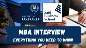 Oxford Said MBA Interview