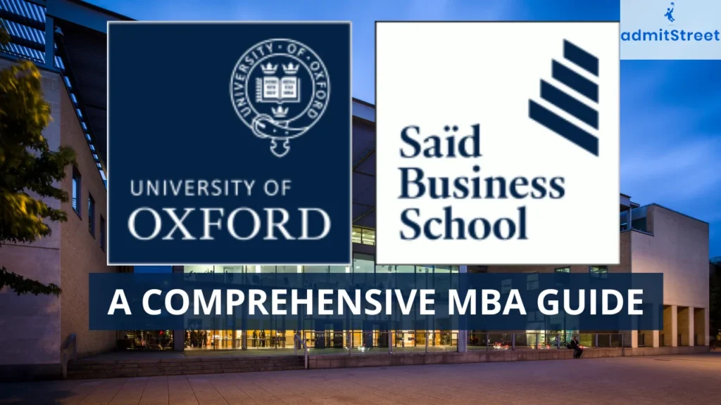 Oxford Said MBA
