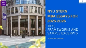 NYU Stern MBA essay