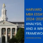 Harvard MBA Essay Tips Analysis and Framework