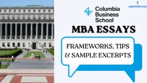 Columbia business School MBA essay