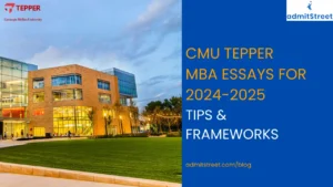 CMU Tepper MBA Essay Tips Analysis and Framework