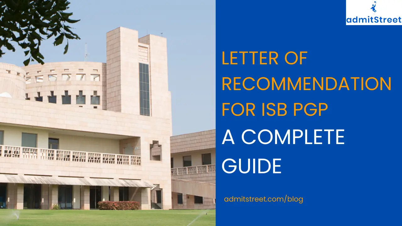 isb letter of recommendation