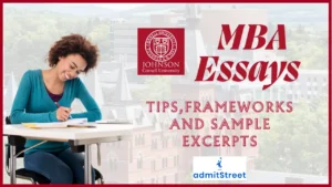 Cornell Johnson MBA Essays