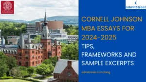 cornell jonhson mba essay analysis and tips