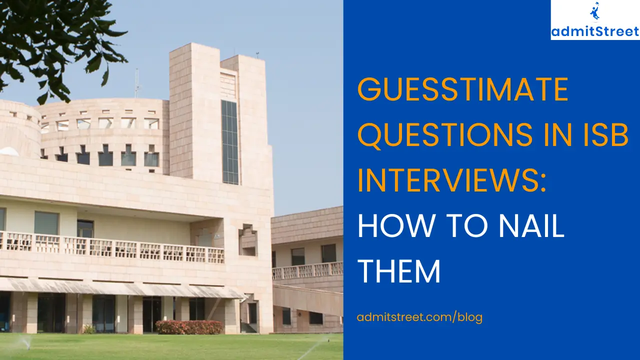 Guesstimate Questions on ISB interview