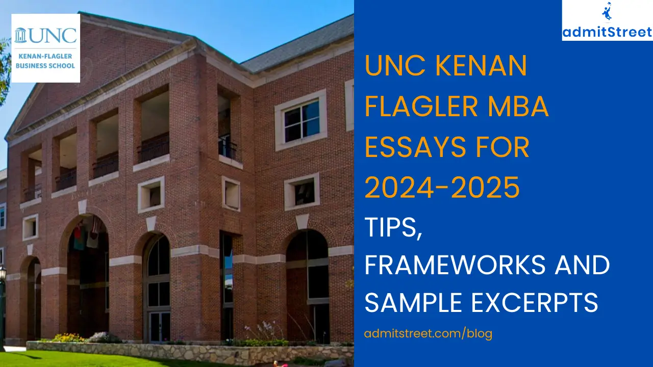 UNC Kenan Flagler MBA Essay Tips and Framework