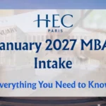 HEC Paris January MBA Intake