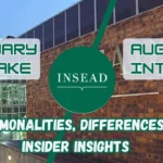 INSEAD MBA January vs August Intake