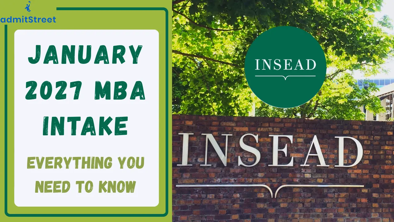 INSEAD’s January 2027 MBA Intake