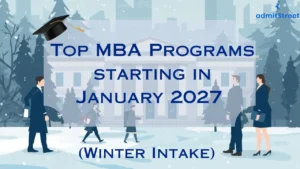 Top MBA Programs Starting in January 2027