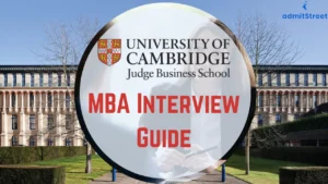 Cambridge Judge MBA interview