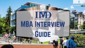 IMD MBA Interview Guide