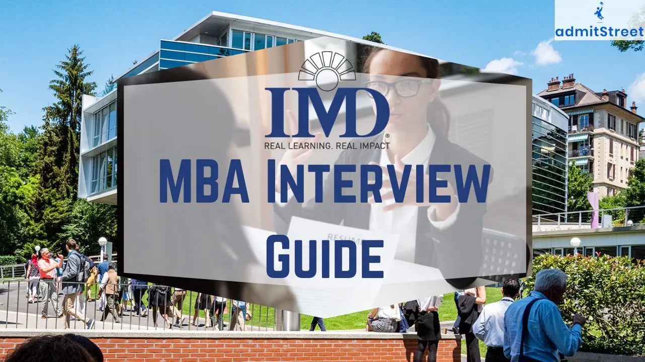 IMD MBA Interview Guide
