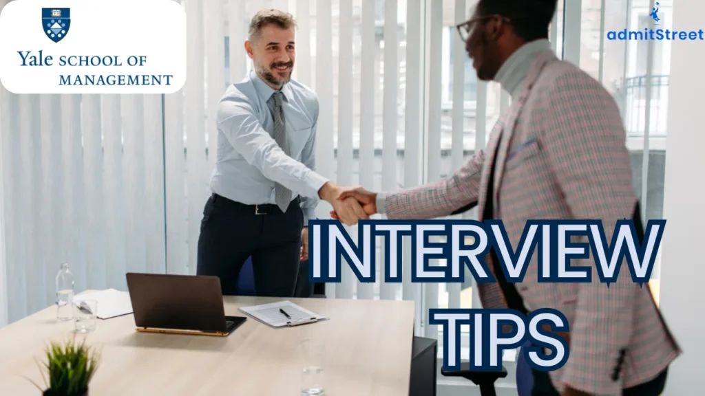 YALE SOM MBA Interview tips