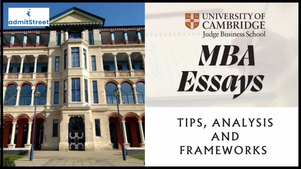 Cambridge Judge MBA essay Guide