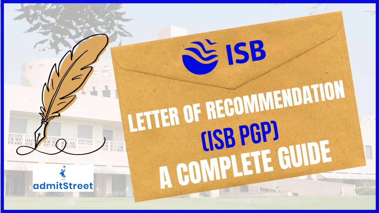 ISB letter of Recommendation